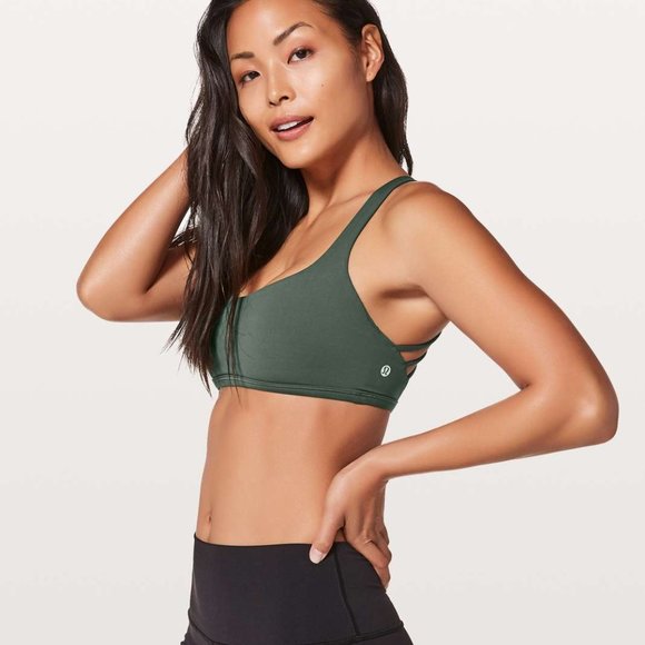 Lululemon Free to Be Wild Bra - 8 - Black Forest - Picture 2 of 4